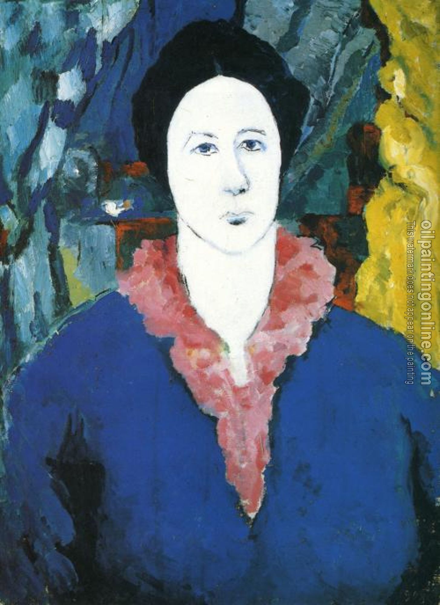 Kazimir Malevich - Blue Portrait